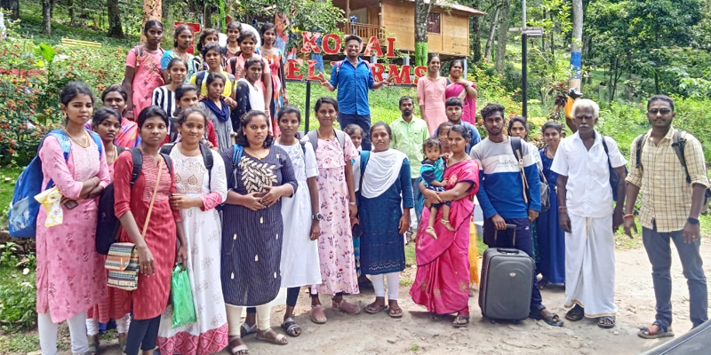 HARSHAMITRA  STAFFS  WENT  TOUR  TO  KODAIKANAL ON 15.04.2023.