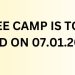 A FREE CAMP IS TO BE HELD ON 07.01.2024