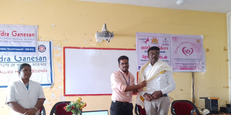 Cancer Awareness Lecture @ Indra Ganesan Institute of Medical Science, Manikandam, Trichy-12