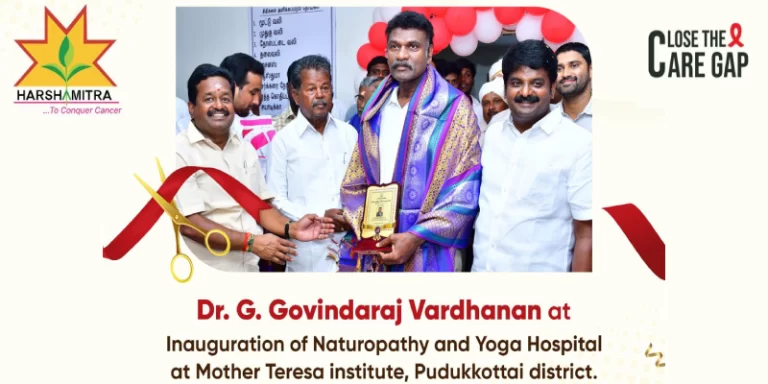 Harsha mitra guest of honor at Mother Teresa hospital