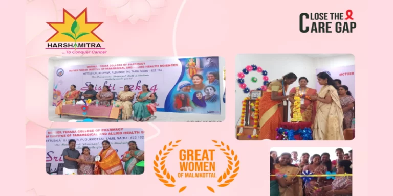 Womens day at Mother Teresa College with Harshamitra