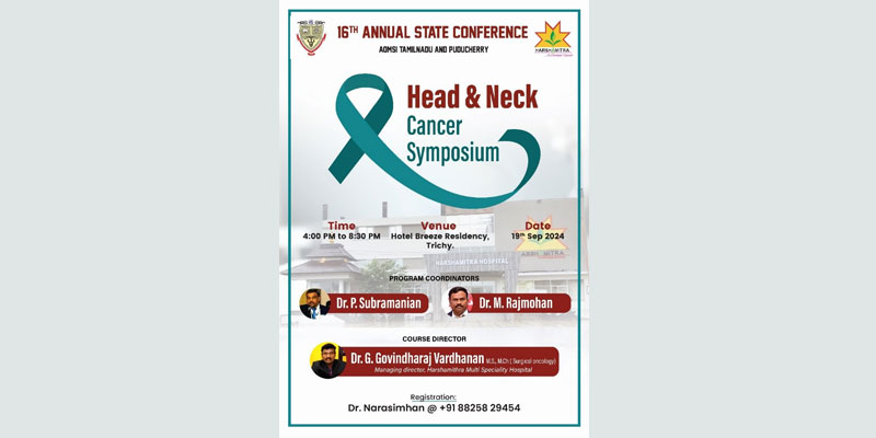 Head & Neck Cancer Symposium: Vital Discussion on Head & Neck Cancer at Harshamitra’s 16th Annual State Conference