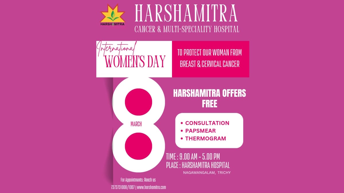 Women's Day with Harshamitra Cancer1