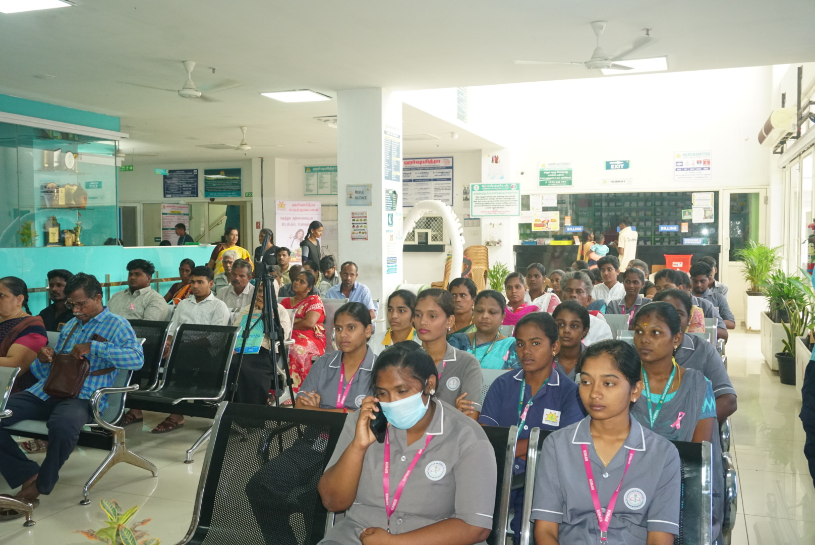 Pink October 2026: Prof. Dr. S. Rajamani Joins Breast Cancer Awareness Initiative at Harshamitra Hospital 3 DSC06123