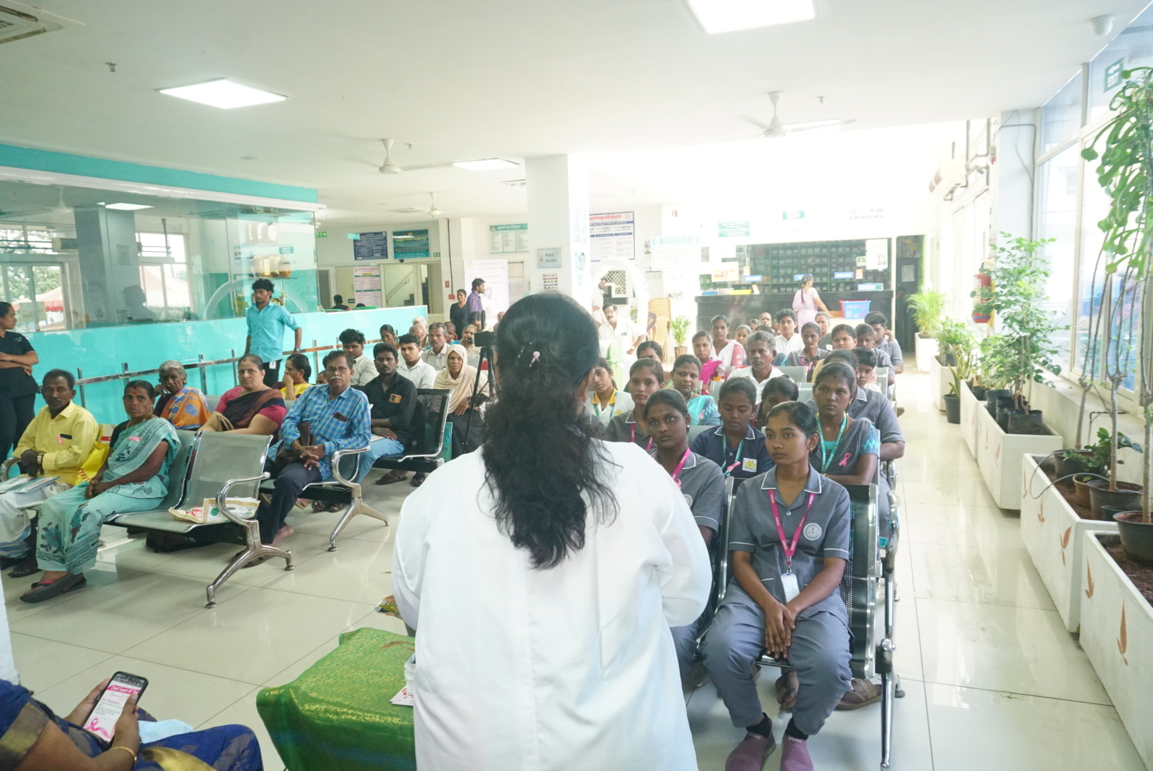 Pink October 2026: Prof. Dr. S. Rajamani Joins Breast Cancer Awareness Initiative at Harshamitra Hospital 8 DSC06140