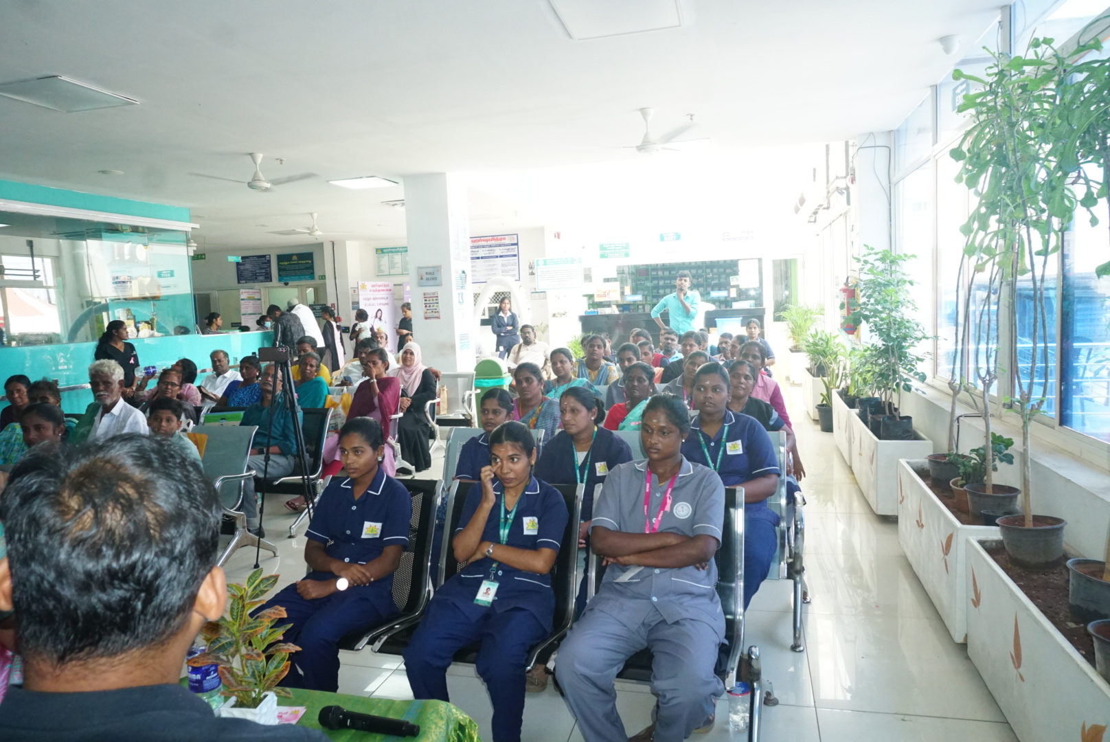 Pink October 2026: Ms. S. Thilagavathi Joins Breast Cancer Awareness Initiative at Harshamitra Hospital 7 DSC06519