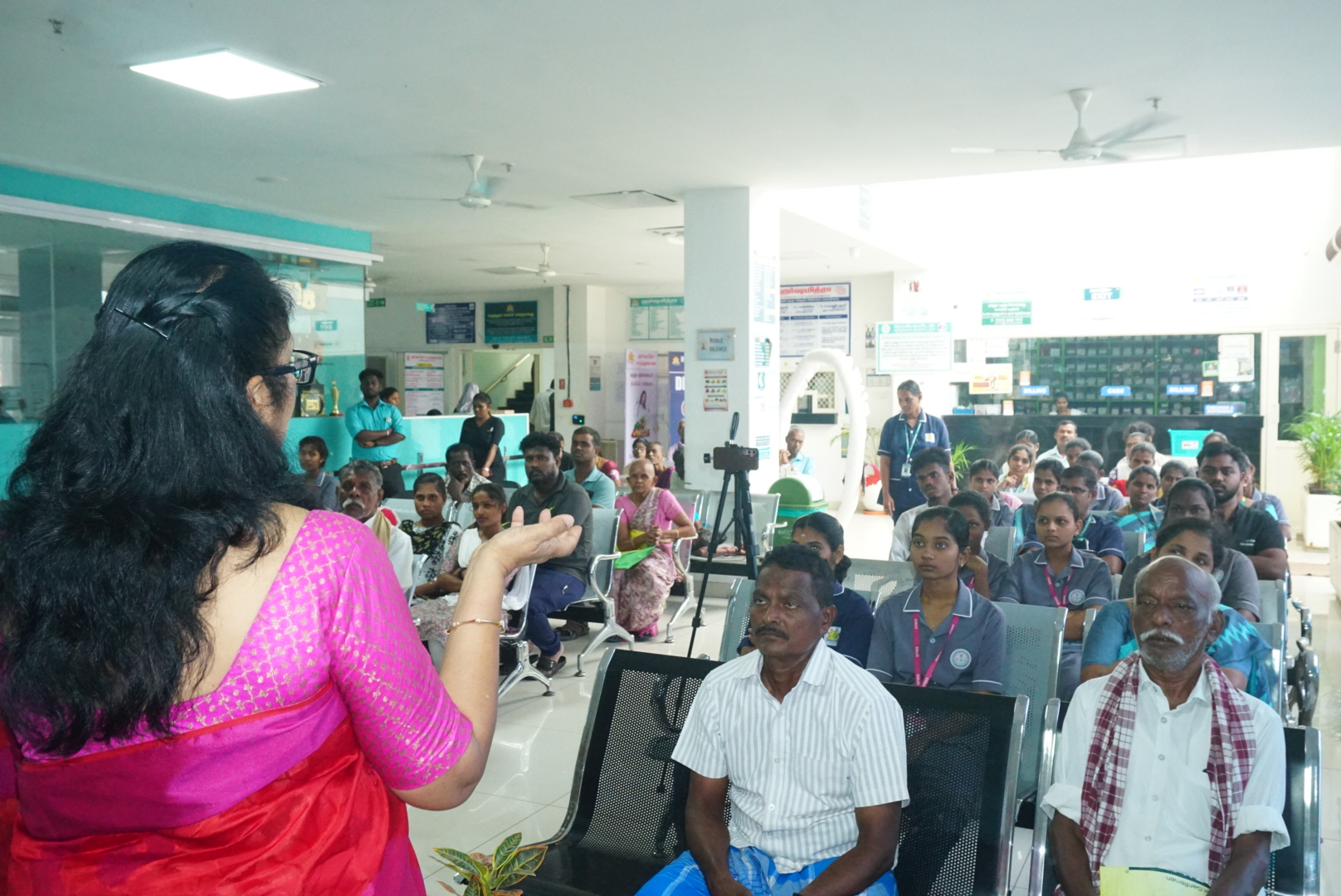Pink October 2026: Dr. A. Charmila Honoured at Harshamitra Hospital's Breast Cancer Awareness Initiative 8 DSC06556