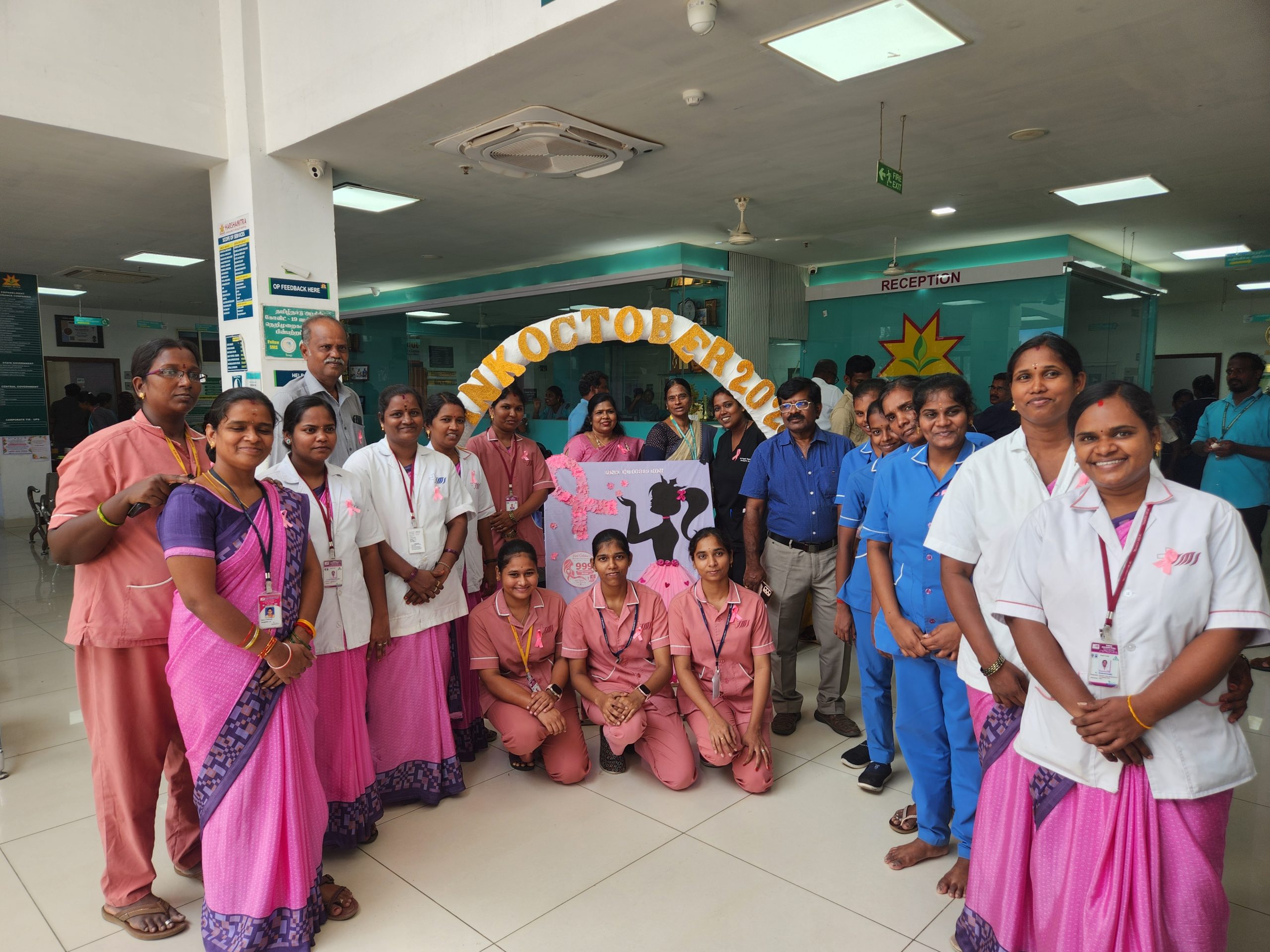 Pink October 2026: Dr. Punithavathy Duraisamy Joins Breast Cancer Awareness Initiative at Harshamitra Hospital 8 IMG 20261012 WA0021 scaled