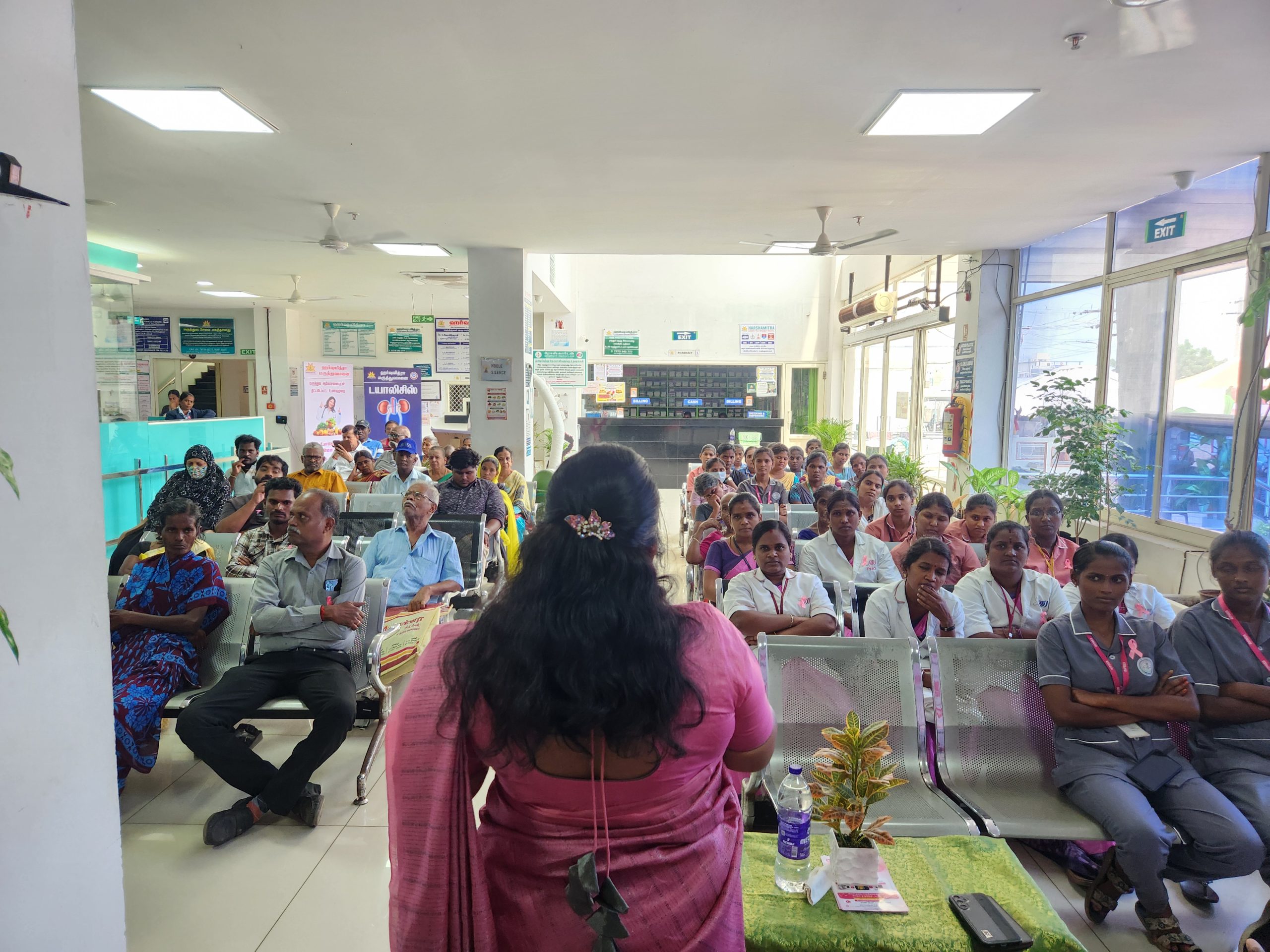 Pink October 2026: Dr. Punithavathy Duraisamy Joins Breast Cancer Awareness Initiative at Harshamitra Hospital 9 IMG 20261012 WA0023 scaled