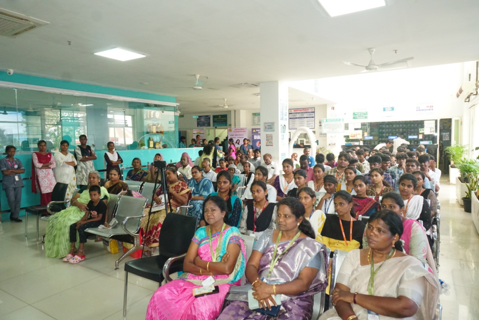 Pink October 2026: Mrs. S. Rameshmani Joins Breast Cancer Awareness Initiative at Harshamitra Hospital 3 IMG 20261013 WA0002